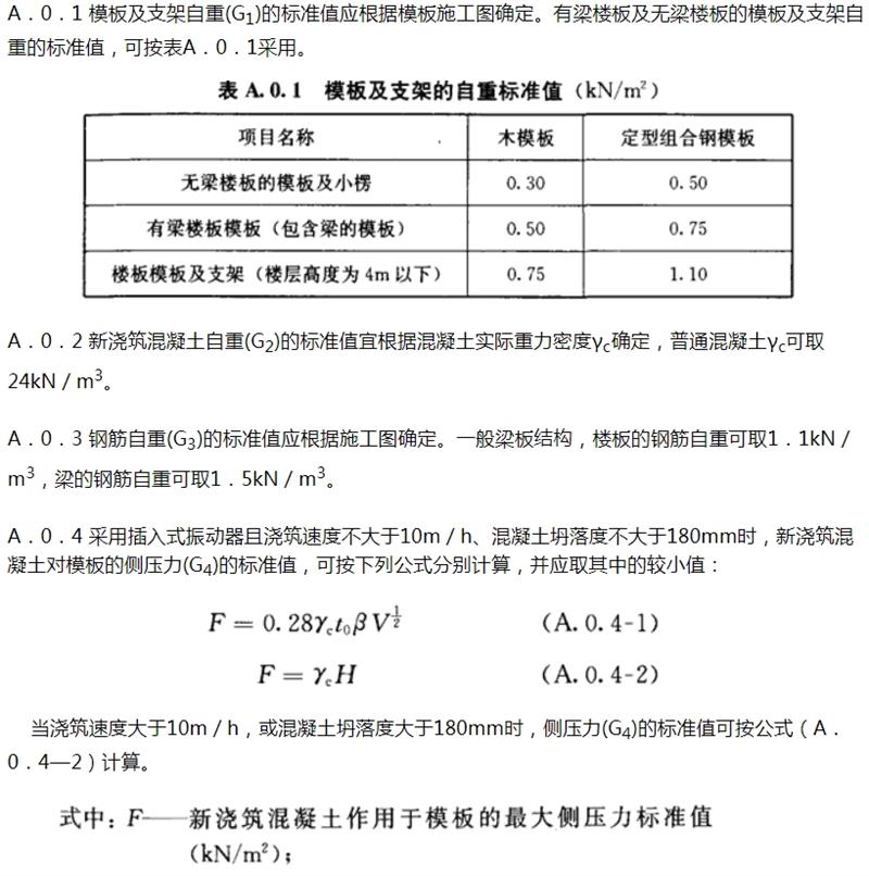 施工荷載：《混凝土結構工程施工規(guī)范》GB 50666-2011(圖1)