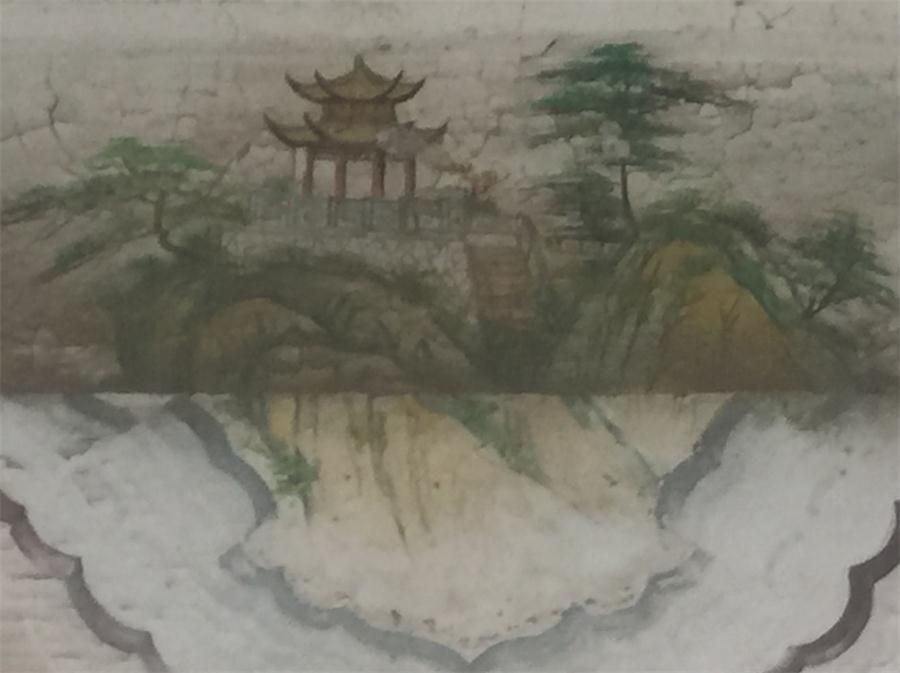 山中古亭繪畫(huà)欣賞(圖2)