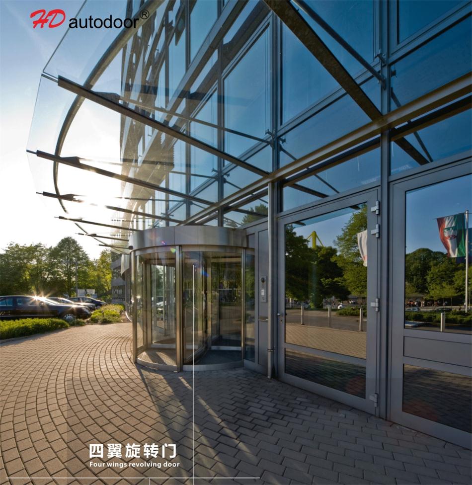 兩翼、三翼、四翼旋轉(zhuǎn)門：青島恒達(dá)自動門(圖5)